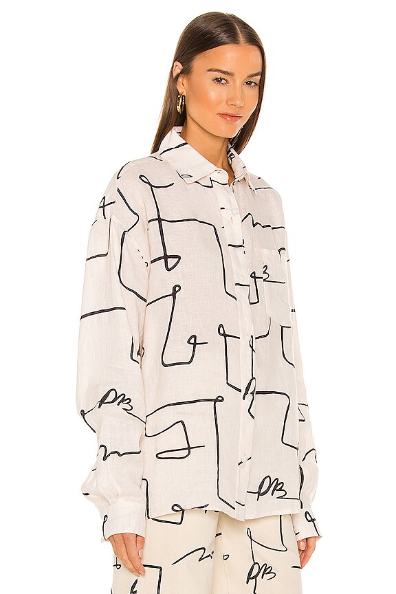 view 2 of 4 Boyfriend Shirt in Whisper White