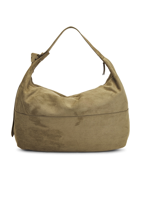 view 2 of 4 Slouchy Tote Bag in Military Green