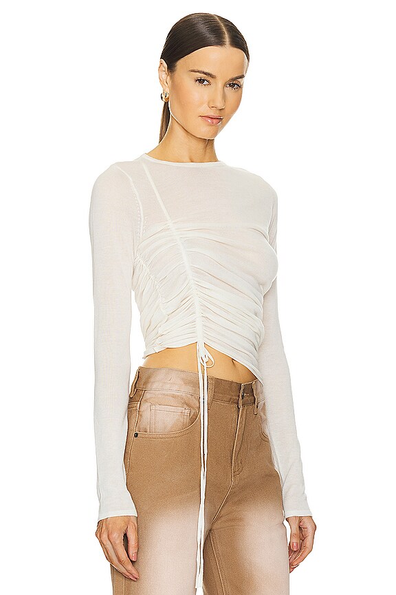 view 2 of 4 Nadine Tee in Ivory