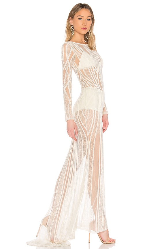 view 2 of 4 Eclipse Gown in Ivory
