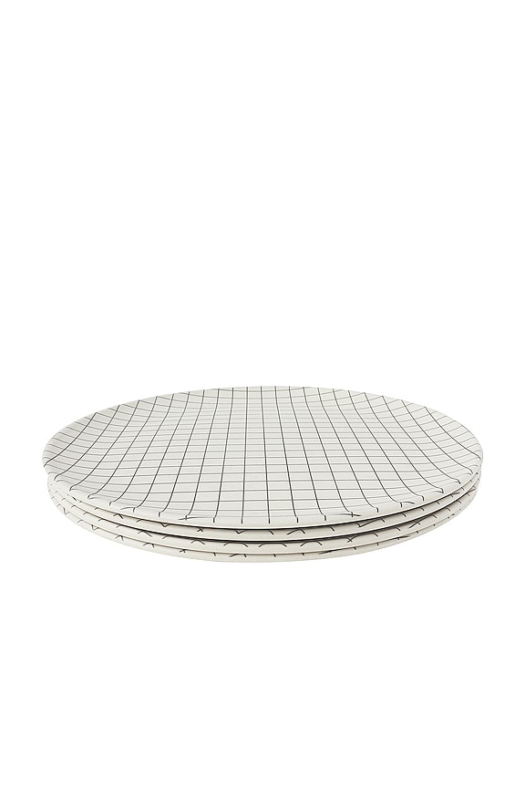 view 2 of 4 Metric Dinner Plates Set Of 4 in 