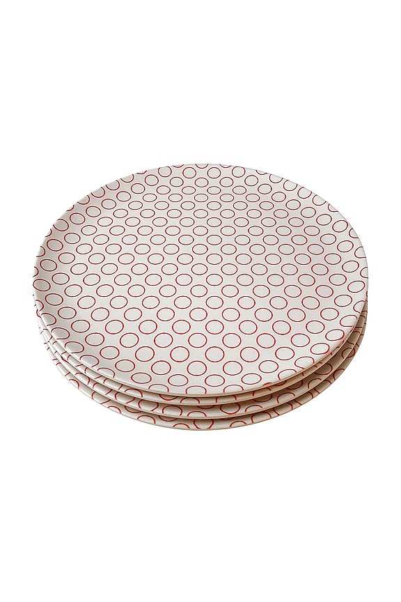 view 2 of 2 Circles Side Plate Set Of 4 in 