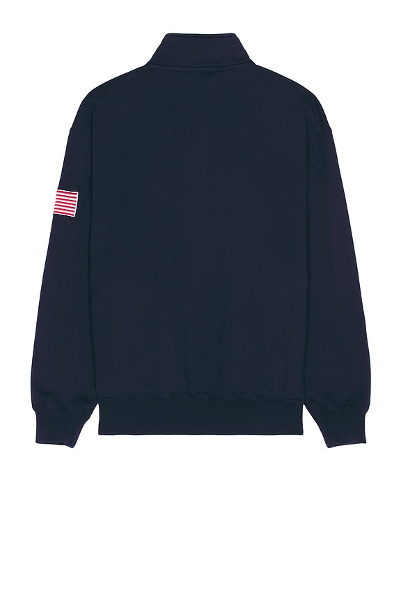 view 2 of 4 XLLA Half Zip Sweatshirt in Navy