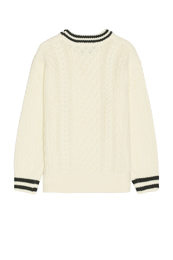 view 2 of 3 CABLE 스웨터 in Off White