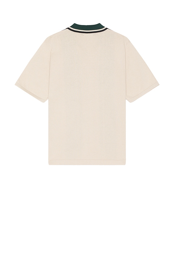 view 2 of 4 Line Knit Shirt in Beige
