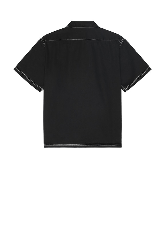 view 2 of 4 Zip Up Work Shirt in Black
