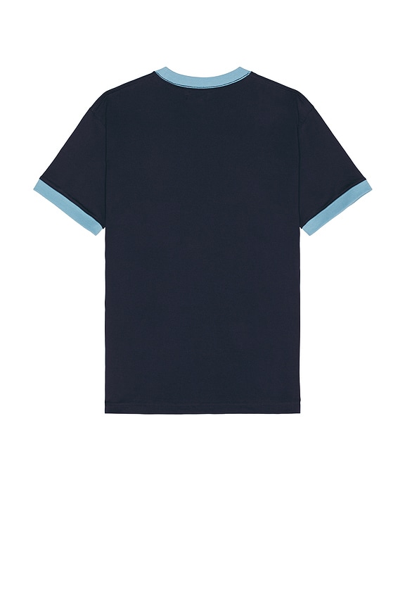 view 2 of 3 Store Address Ringer Tee in Navy