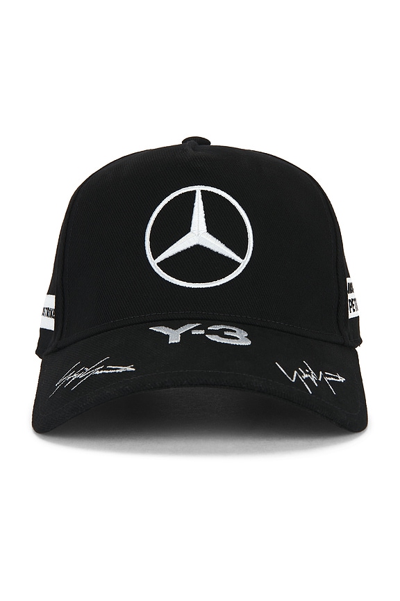 view 1 of 5 x Mercedes Race Cap in Black