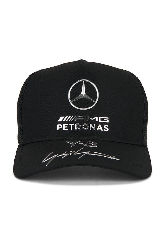 view 1 of 3 x F1 Mercedes Trucker Cap in Black
