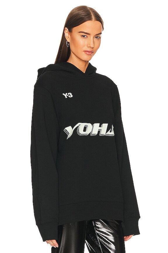 view 2 of 4 SWEAT À CAPUCHE GFX in Black