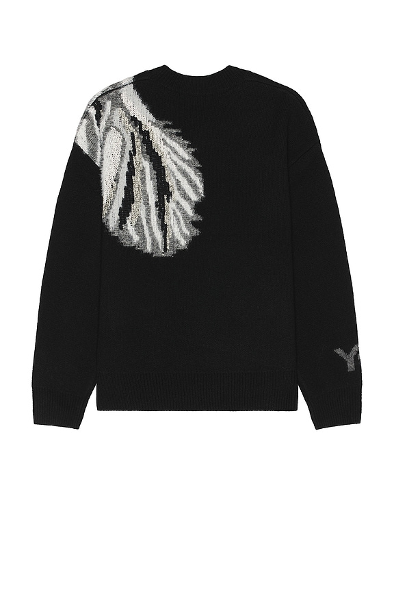 view 2 of 4 Gfx Knit Crew in Black