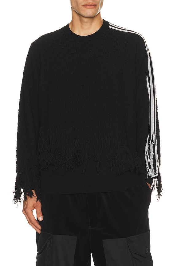 view 2 of 5 Knit 3s Sweatshirt in Black