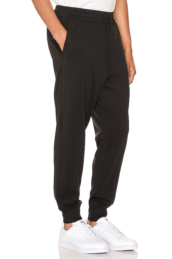 view 2 of 5 ロールアップトラックパンツ in Black