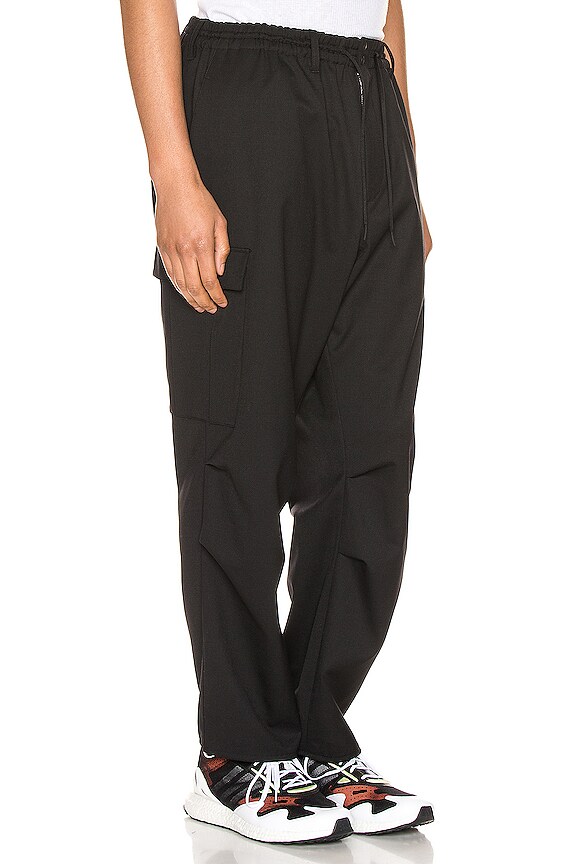 view 2 of 4 PANTALON CARGO in Black