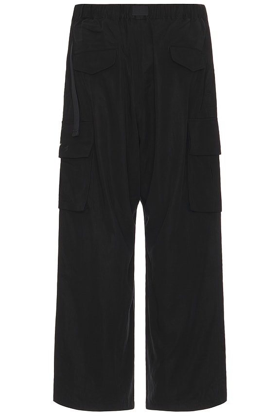 view 2 of 7 Twill Cargo Pants in Black
