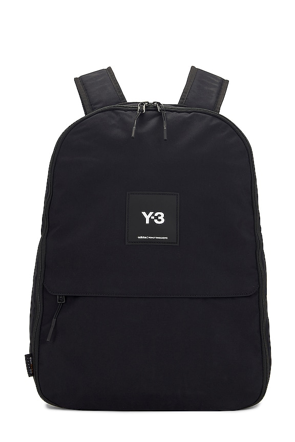 Y-3 Yohji Yamamoto Tech Backpack in Black | REVOLVE