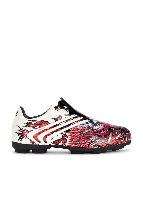 view 2 of 6 ZAPATO F50 in Black, Off White, & Active Maroon