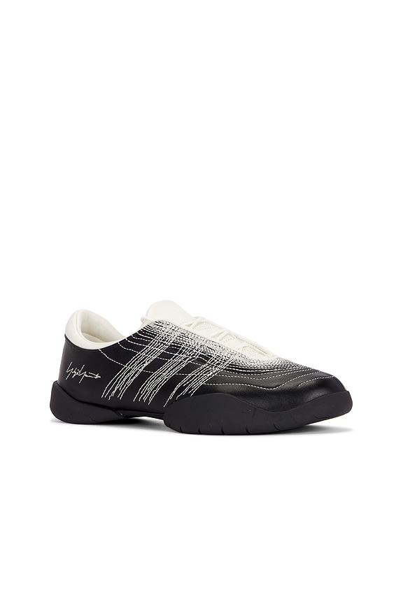 view 2 of 7 CHAUSSURES REGU in Black, Aluminum, & Off White