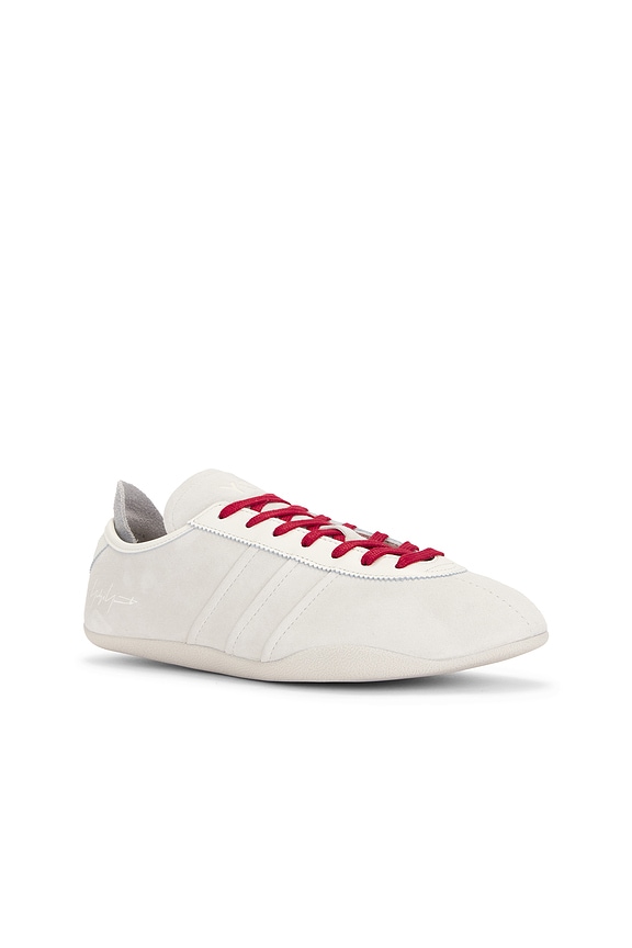 view 2 of 6 ZAPATO TOKYO in Aluminum, Off White, & Active Maroon