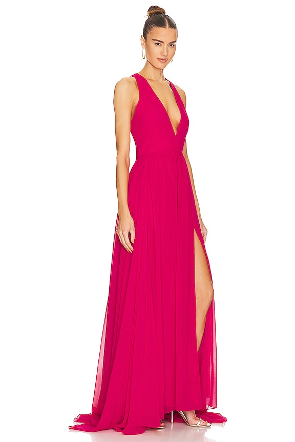 view 2 of 5 МАКСИ ПЛАТЬЕ FOLUKE in Pink