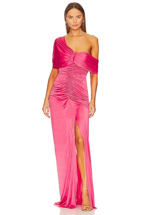 YAURA Tiara Dress in Pink | REVOLVE