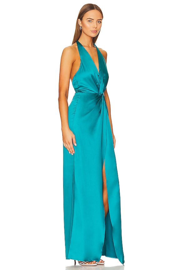 view 2 of 3 МАКСИ ПЛАТЬЕ WUNMI in Blue