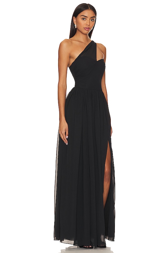 view 2 of 3 ROBE DE SOIRÉE IMADE in Black