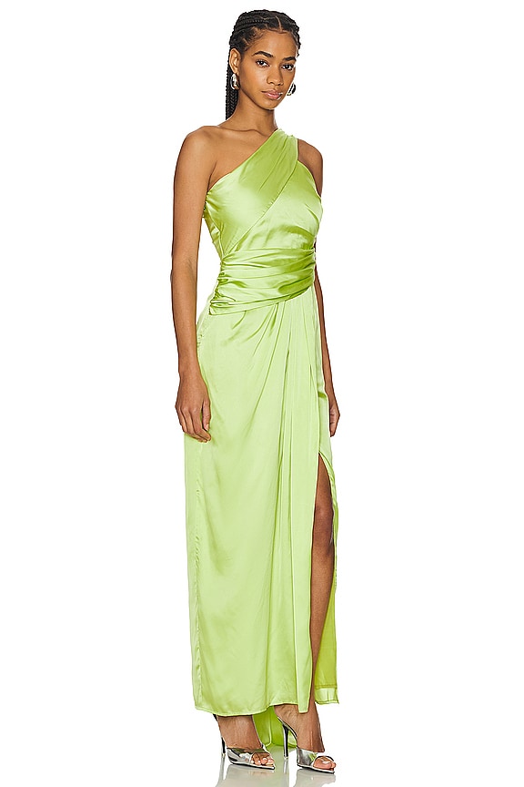 view 2 of 4 Eden Dress in Lime