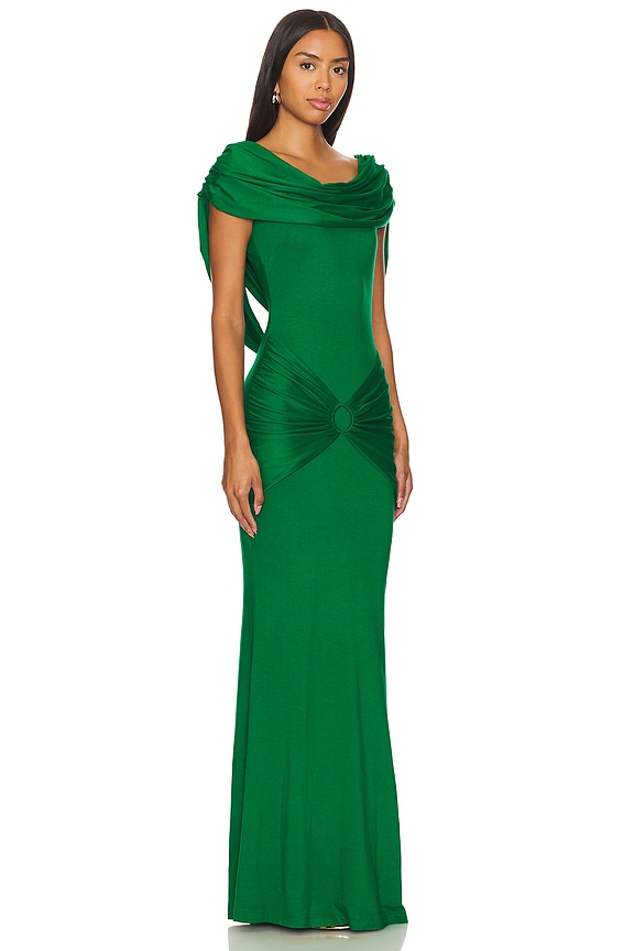 view 2 of 3 Aanu Dress in Green