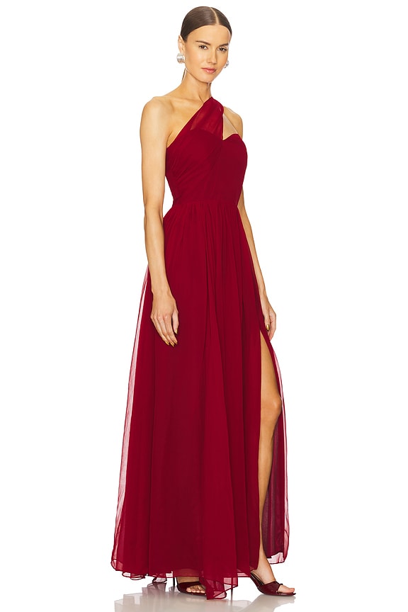 view 2 of 4 Imade Dress in Wine