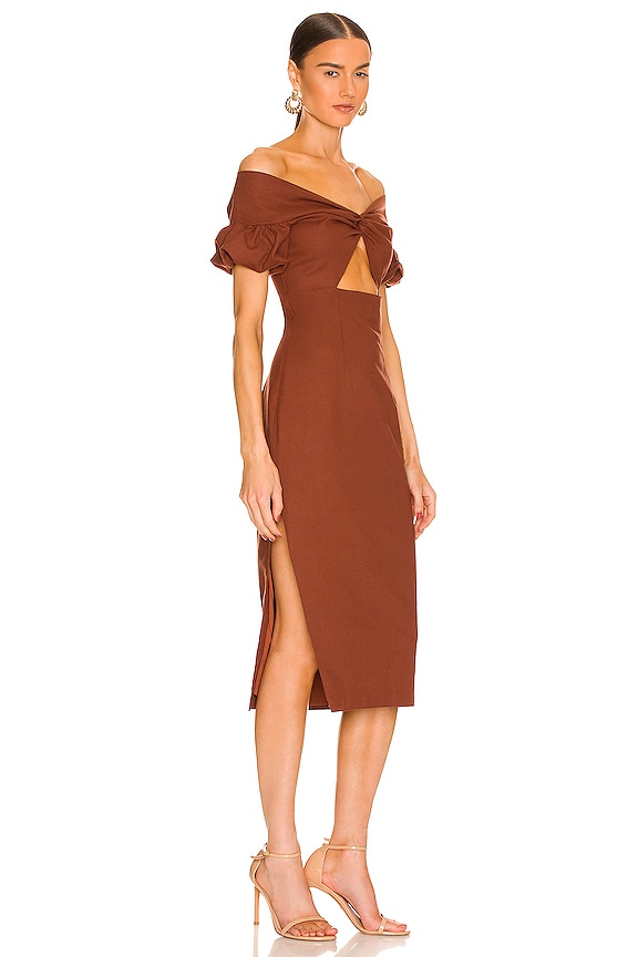 view 2 of 3 ROBE TONI in Brown