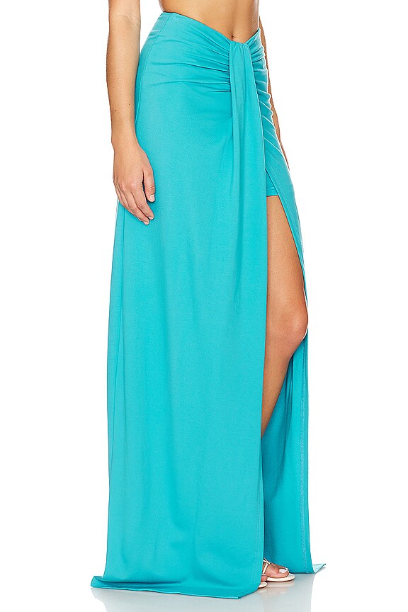 view 2 of 4 Ara Skirt in Cyan