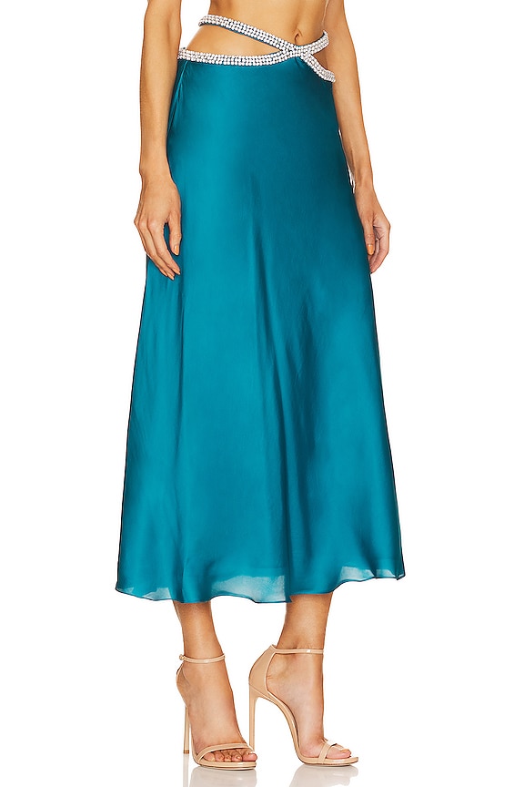 view 2 of 5 FIFE ミディ丈スカート in Blue