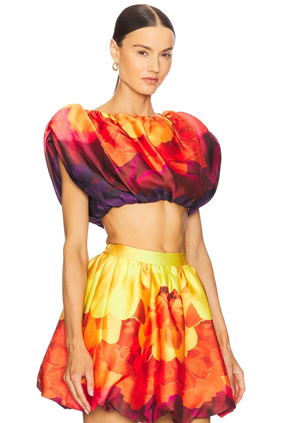 view 2 of 4 Monife Top in Petal Print