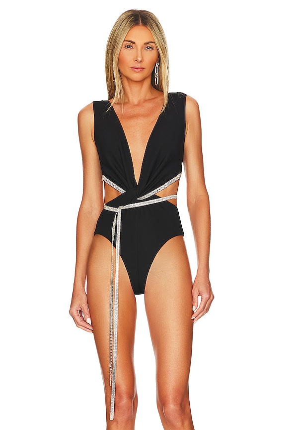 view 2 of 6 x REVOLVE Rema Bodysuit in Black