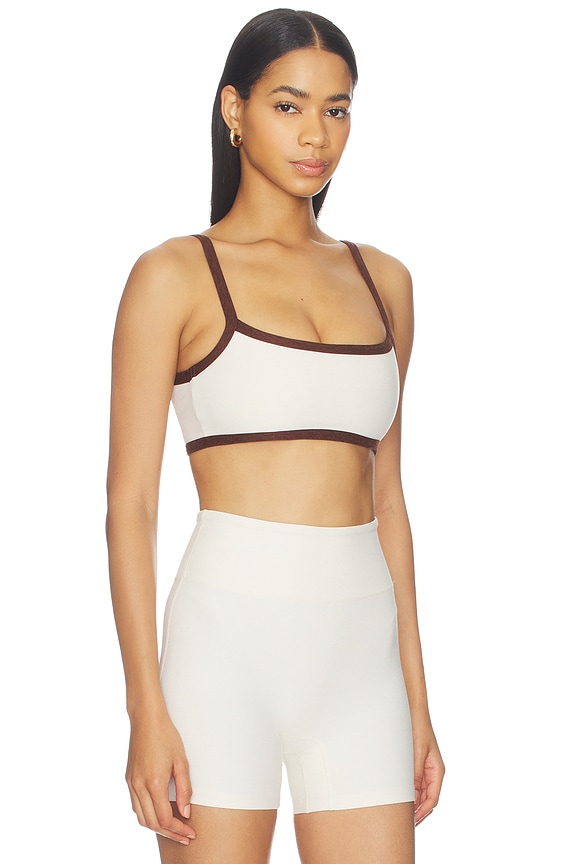 view 2 of 4 SUJETADOR DEPORTE ERFECT STRETCH BRALETTE in Shell & Chocolate