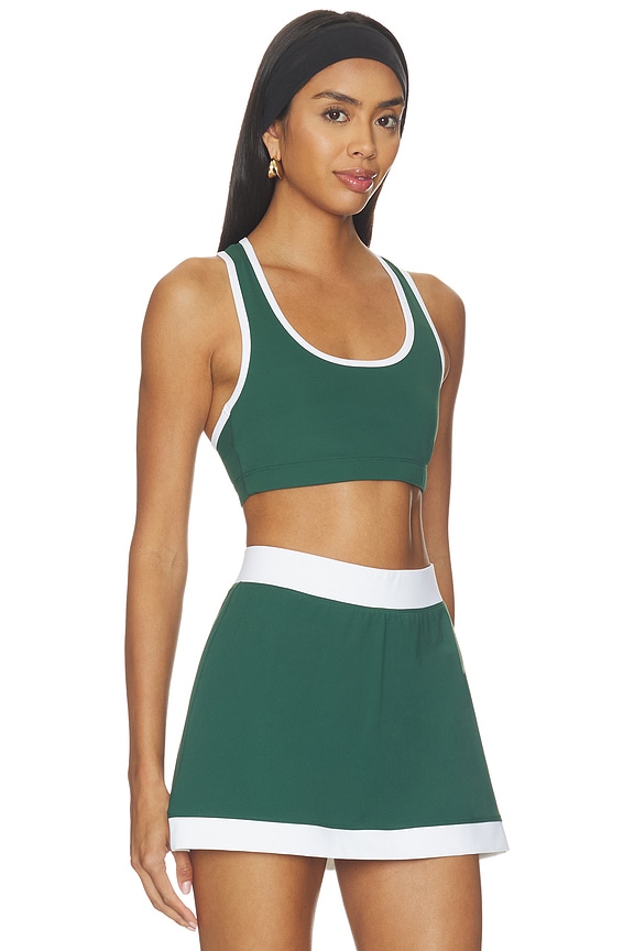 view 2 of 4 Sport Court Bra in Turf White