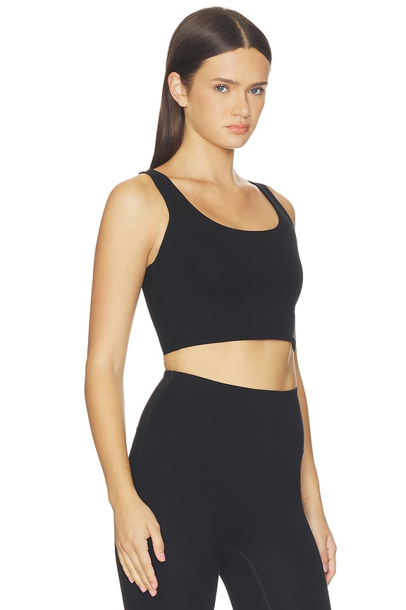 view 2 of 4 SOUTIEN-GORGE DE SPORT COTTON SCOOP in Black