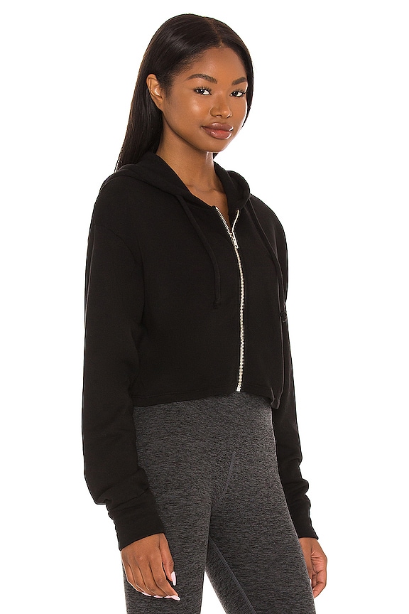 view 2 of 4 The Perfect Zip Up Hoodie in Black