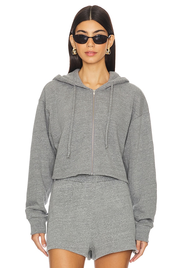 view 2 of 5 SUDADERA CLASSIC ZIP UP in Heathered Grey