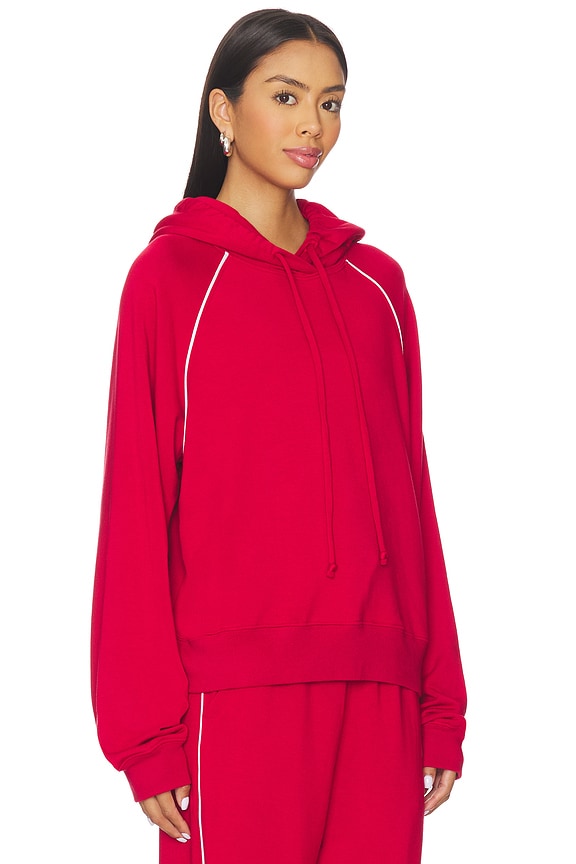 view 2 of 4 Warm Up Hoodie in Cinnamon & White