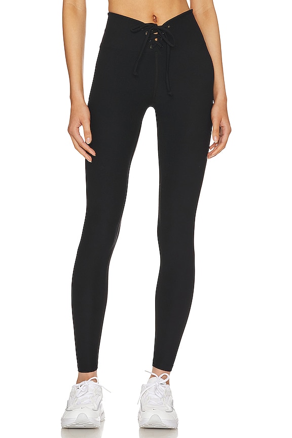 YEAR OF OURS Stretch Football Legging in Black | REVOLVE