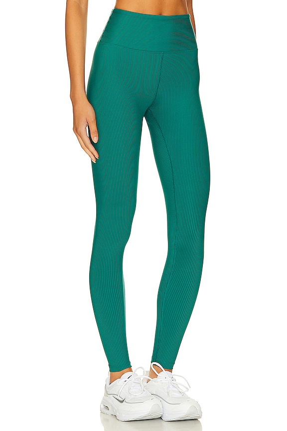 view 2 of 4 Ribbed High High Legging in Malachite