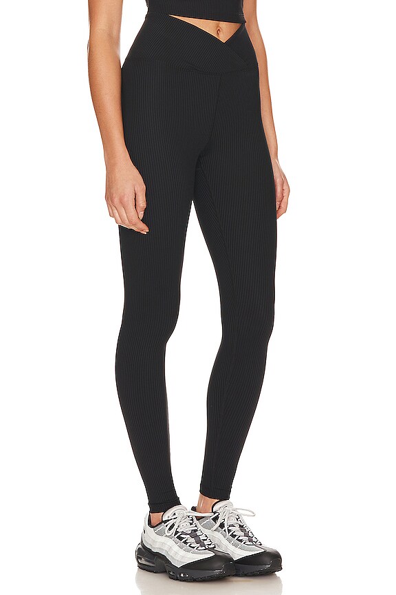 view 2 of 4 Veronica Ribbed Legging in Black