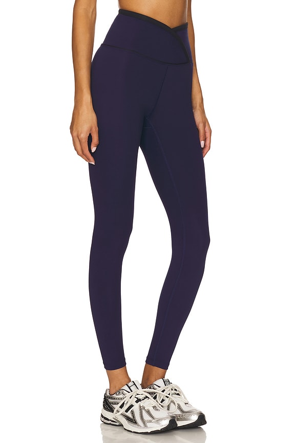 view 2 of 6 Sport Two Tone Veronica Legging in Navy & Black