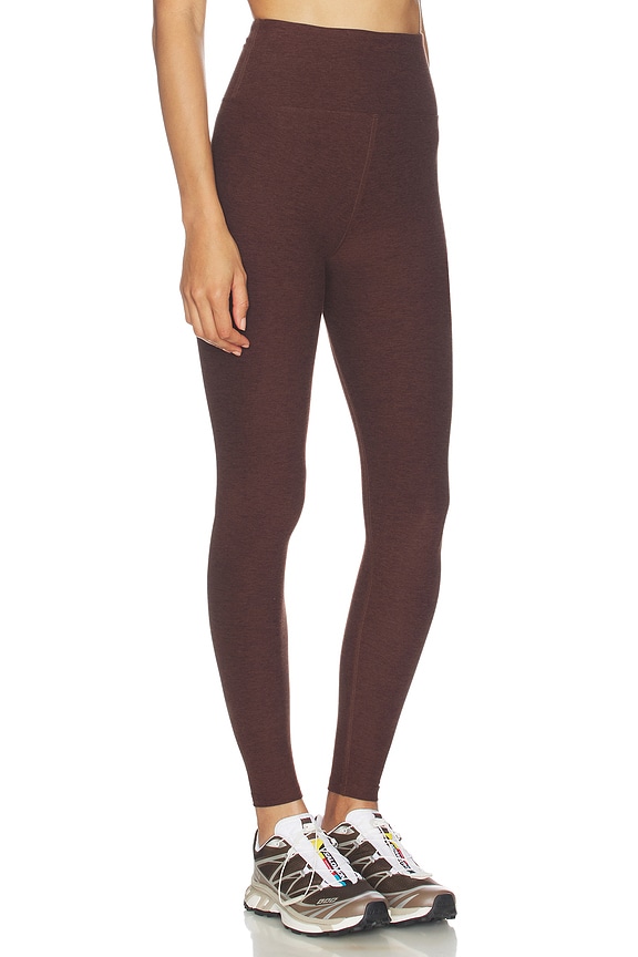 view 2 of 6 LEGGINGS HIGH SCULPT LEGGING in Chocolate Brown