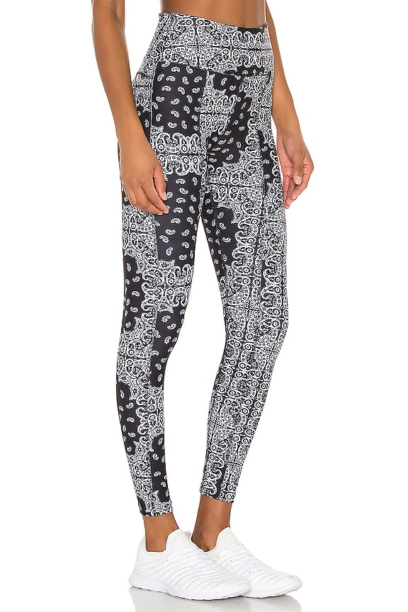 view 2 of 4 Bandana Rocky Legging in Black & White