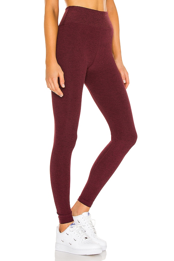 view 2 of 4 Yoga Legging in Burgundy