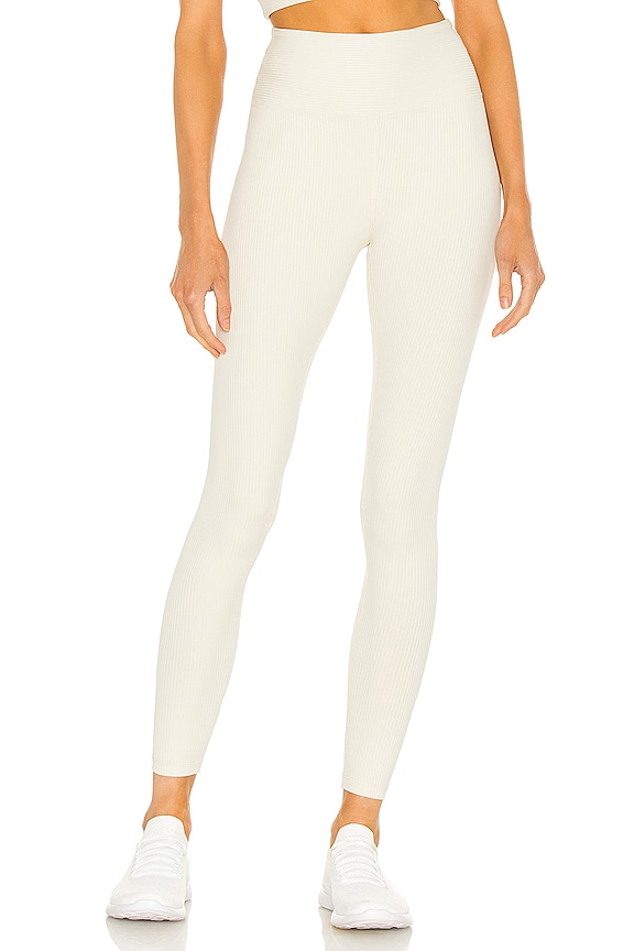 YEAR OF OURS Ribbed High High Legging in Bone | REVOLVE