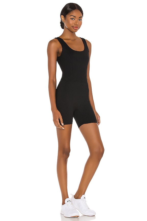 view 2 of 5 Johanna Rib Onesie in Black